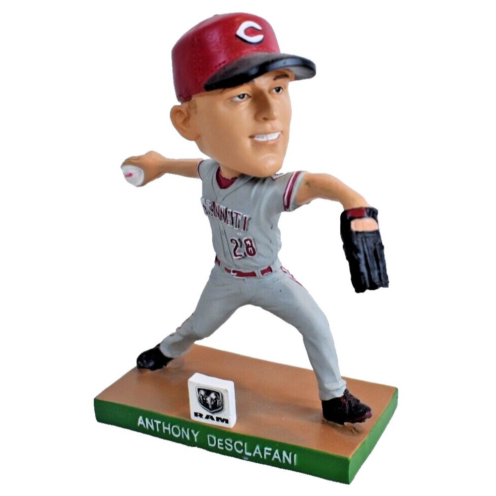 2017 Cincinnati Reds SGA Anthony DeSclafani Bobblehead Dodge Ram
